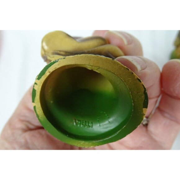 Vintage 8pc. Italy Nativity Set and 3 Piece Shiny Brite Hong Kong Nativity Set - Picture 3 of 7